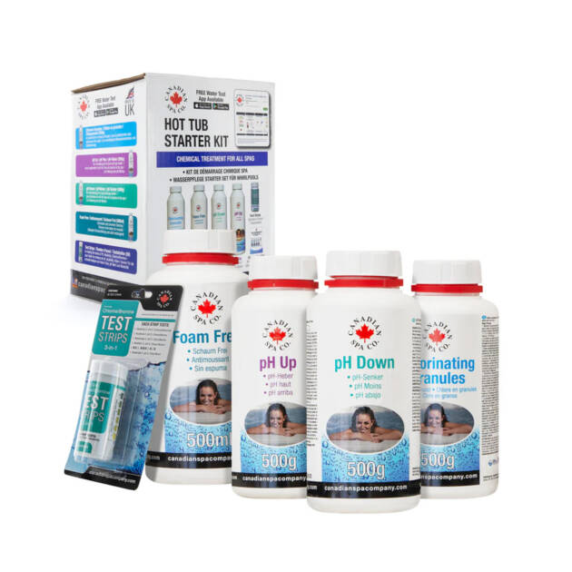 Starter Hot Tub Chemical Kit with Free App
