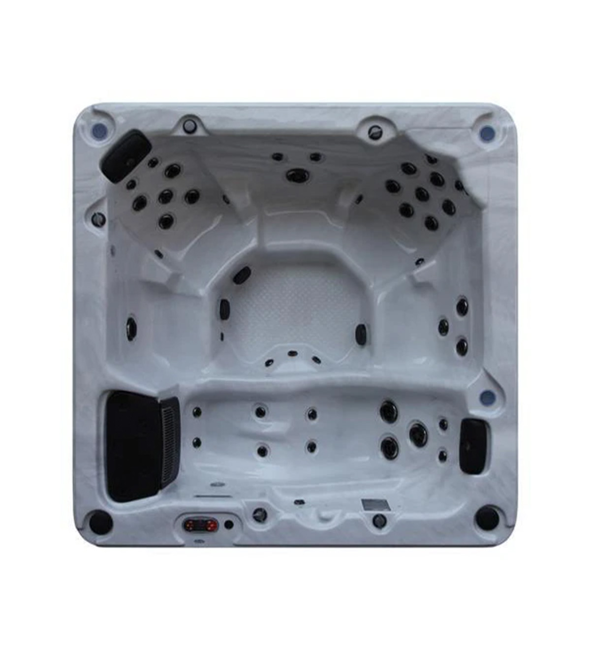 Thunder Bay AI Hot Tub | 5-6 Person 44-Jet | 219 x 219 cm